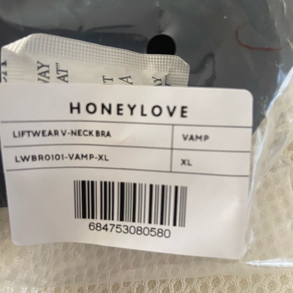 New in package Honeylove wireless v-neck bra XL and free lingerie wash bag - Picture 4 of 6